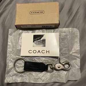 Vintage Coach Trigger Snap Key Fob 7212